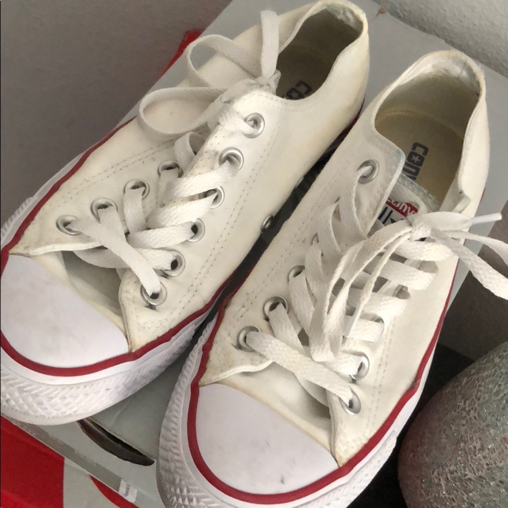 White Converse